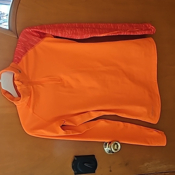 Nike | Pro Combat Fleece Quarter Zip Long Sleeve Shirt Size XS - Picture 6 of 8